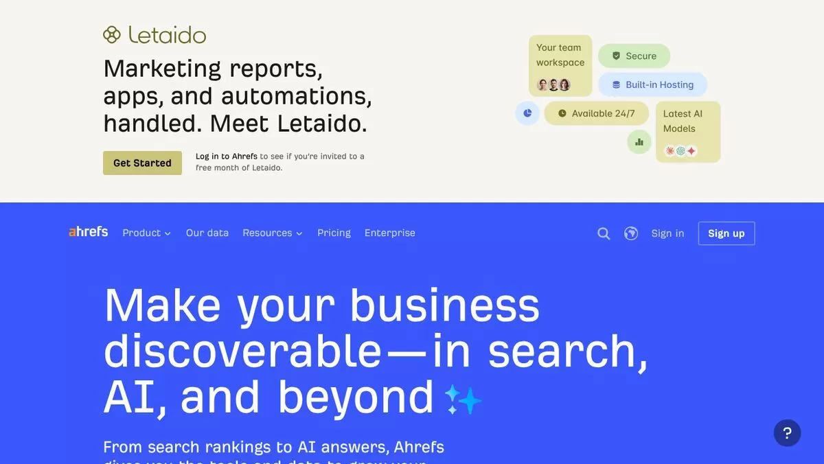 Ahrefs https://ahrefs.com/pricing, one of the best AI SEO tools