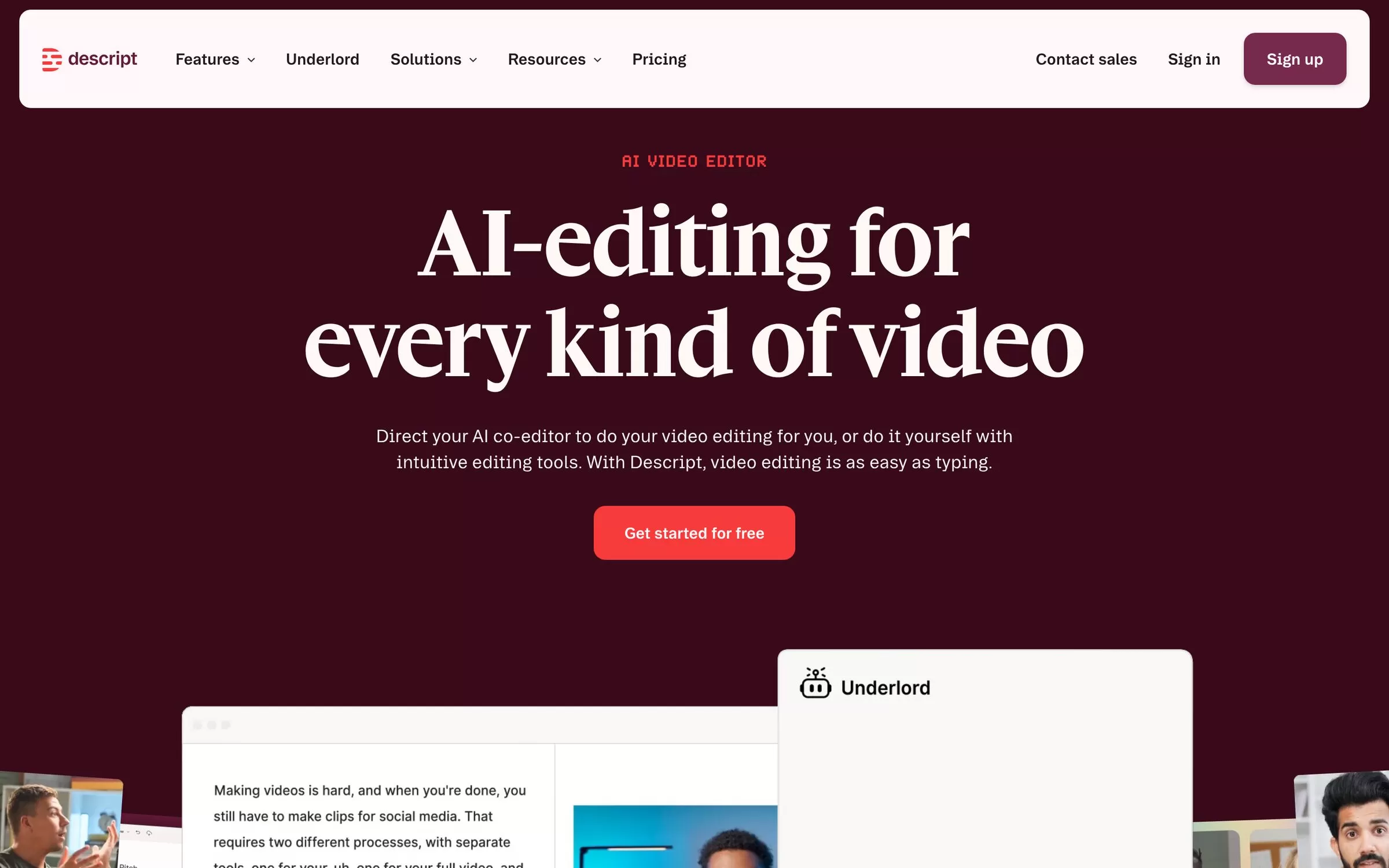 https://www.descript.com/pricing, one of the best AI subtitle generators