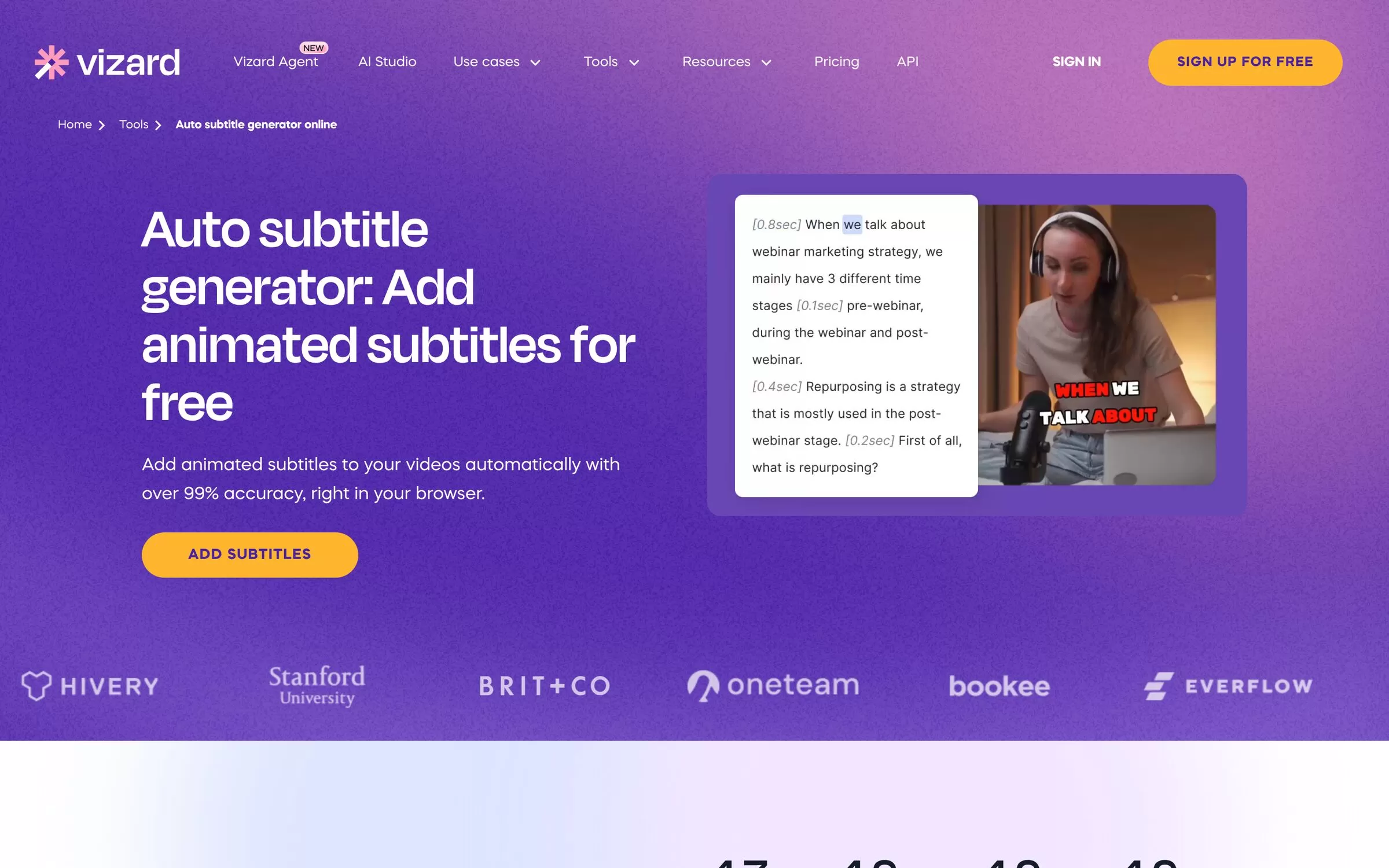 https://www.vizard.ai/pricing, one of the best AI subtitle generators
