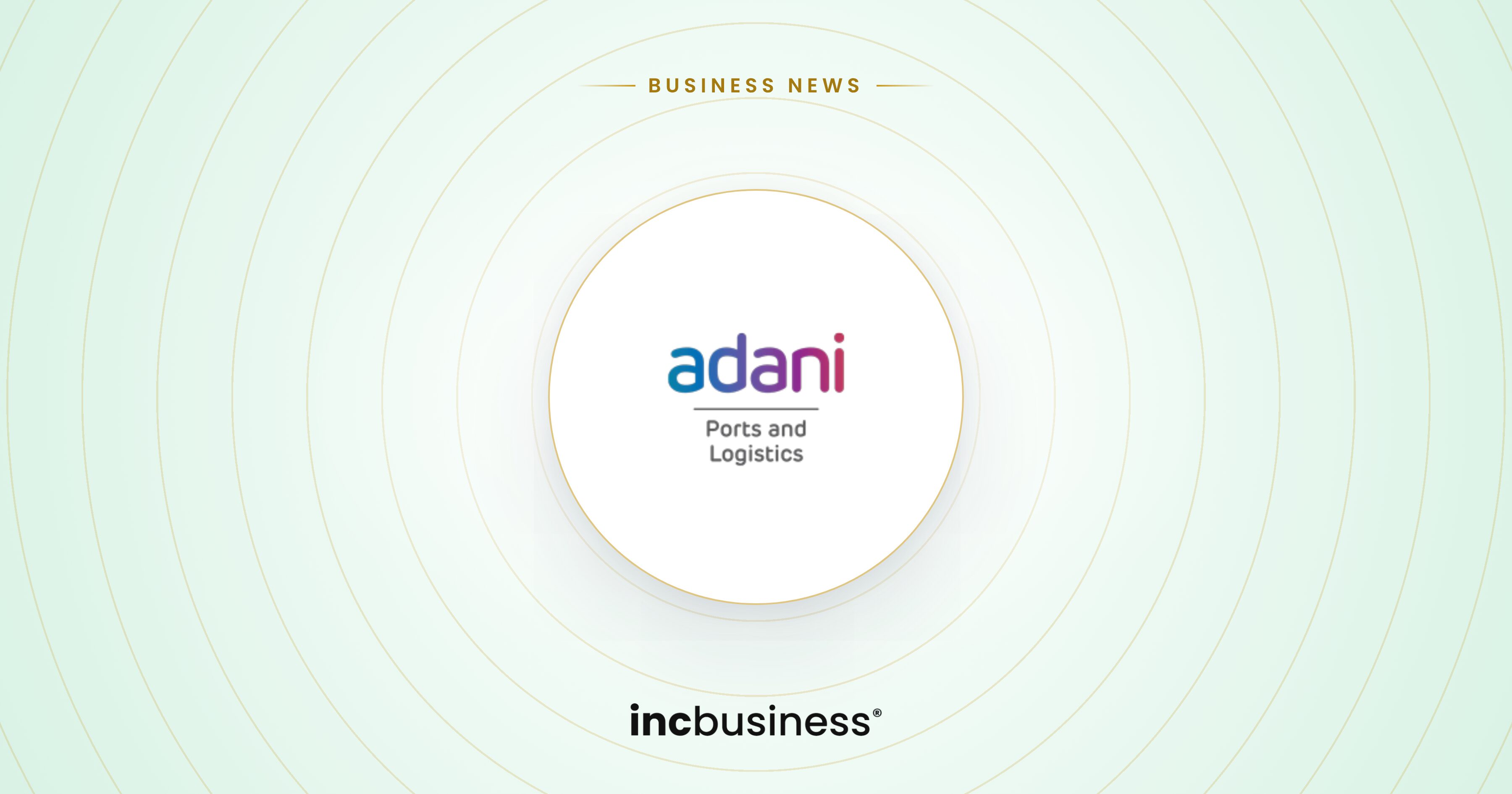 Adani Ports business news: the Adani Ports and Logistics logo on a light background