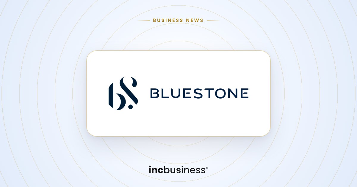 BlueStone Business News cover with the BlueStone logo