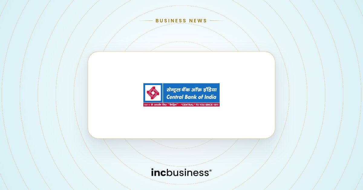 Central Bank of India news: the bank's logo on a light background