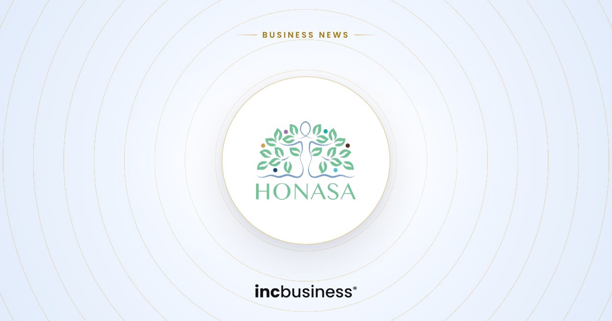 Honasa Consumer business news: the Honasa logo on a light cover