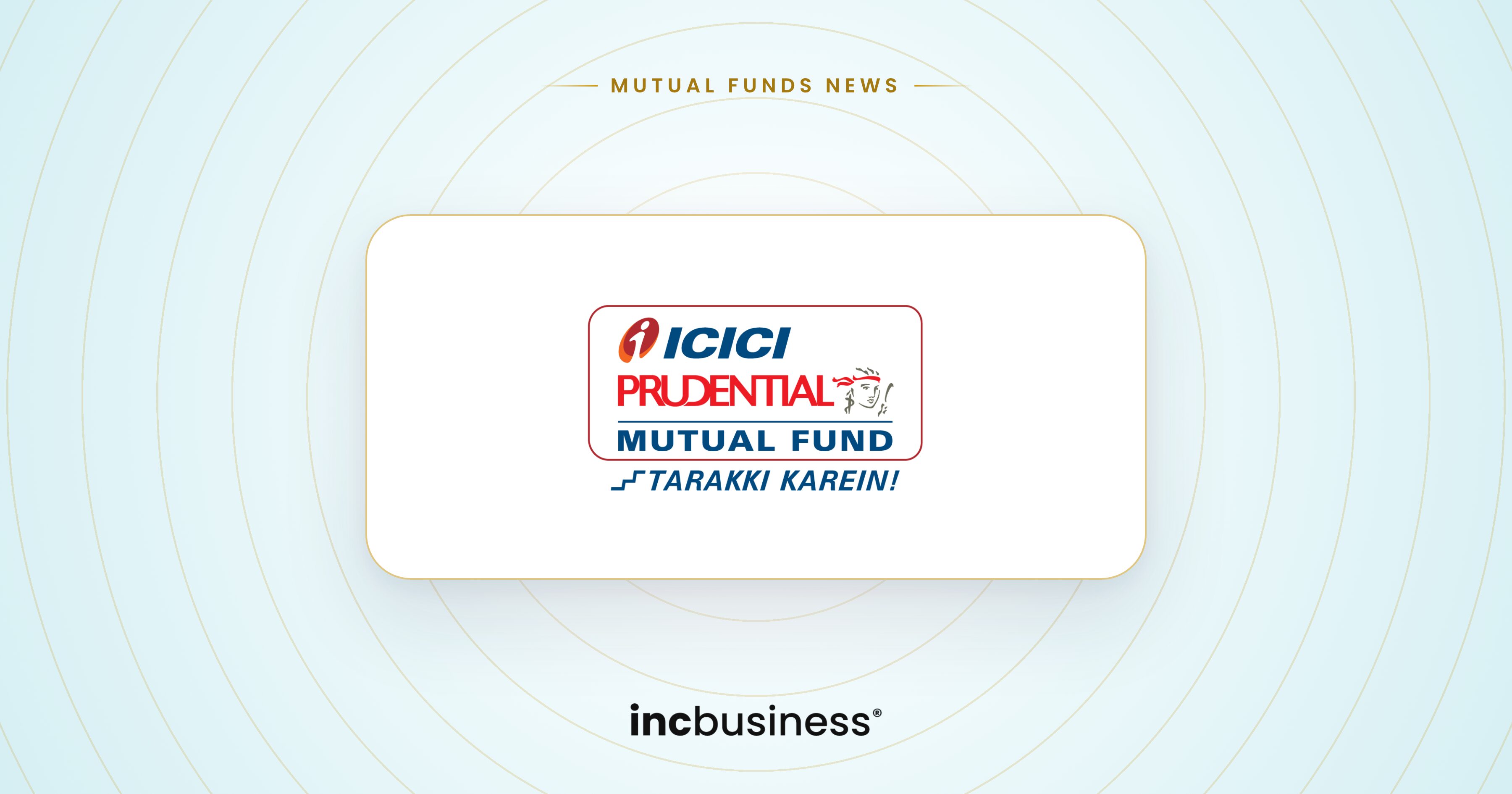 ICICI Prudential Mutual Fund news: the ICICI Prudential Mutual Fund logo on a light background