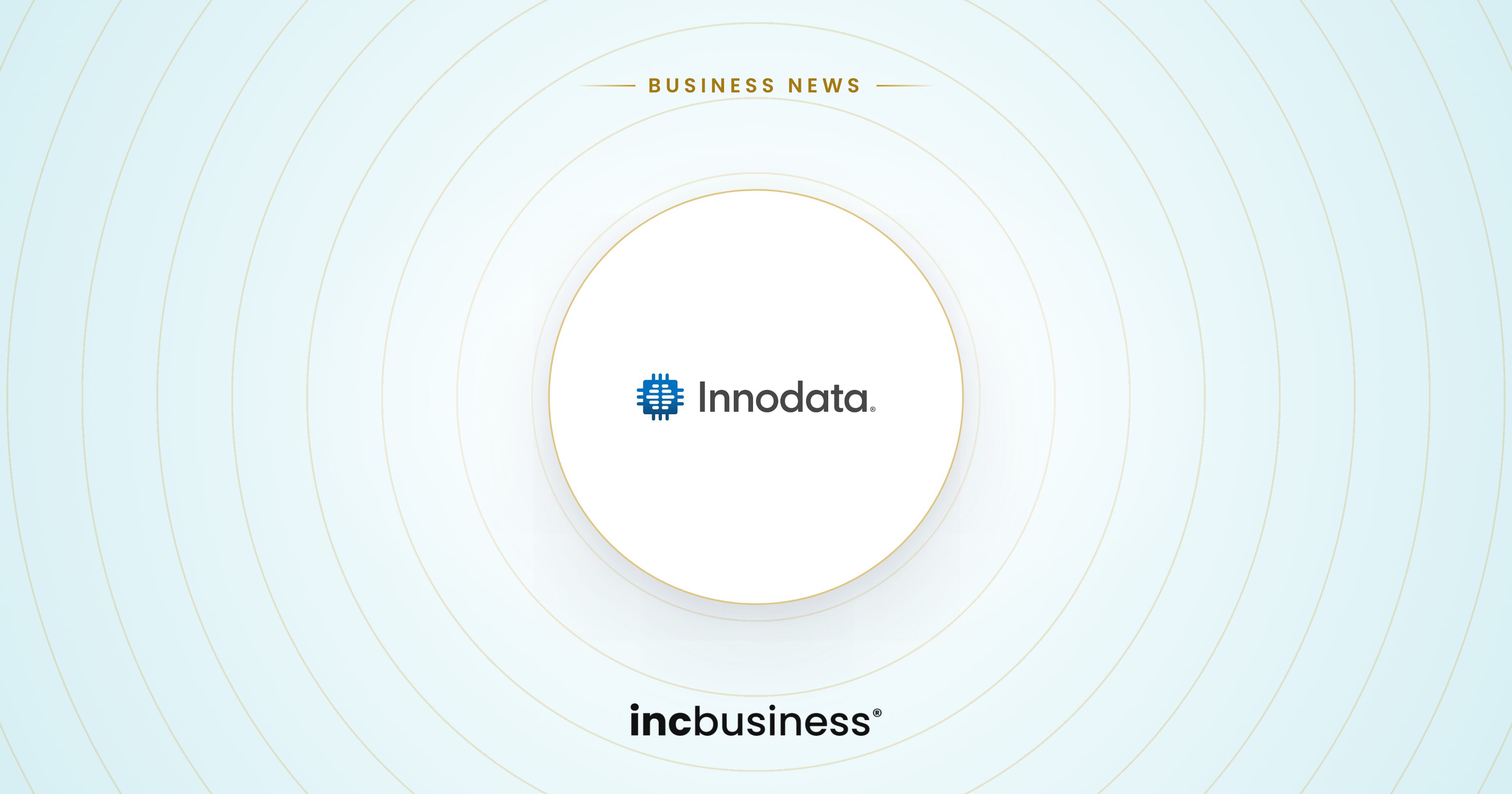 Innodata layoffs: the Innodata company logo on a light background