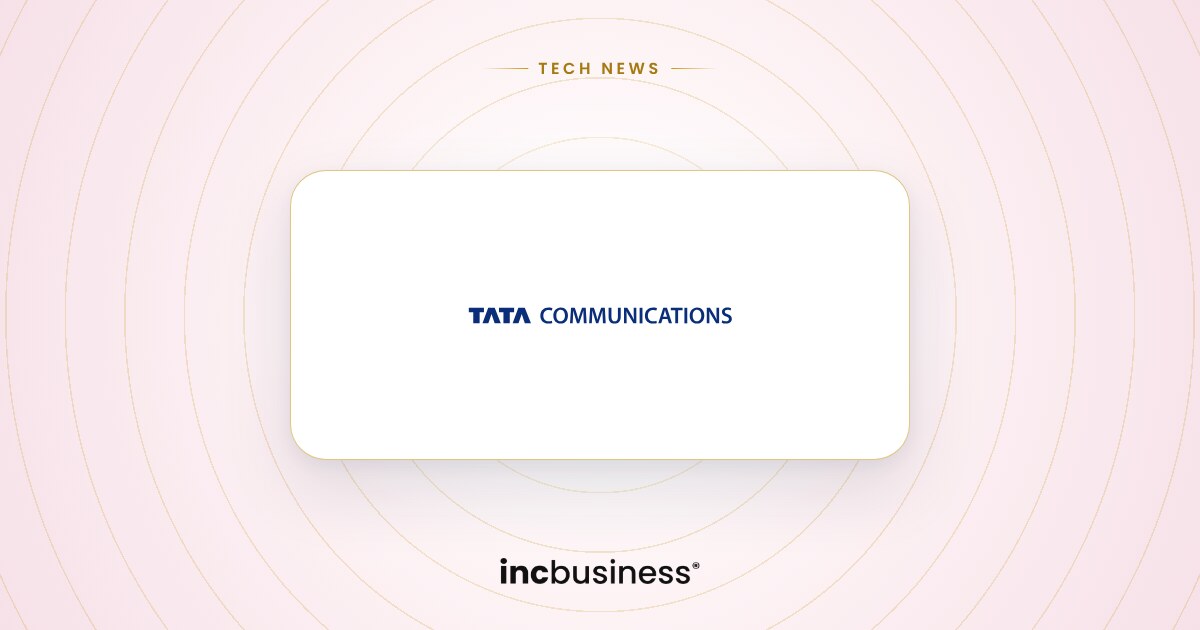 Tata Communications news: the Tata Communications logo on a light cover