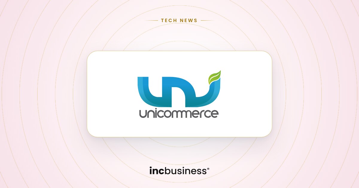 Unicommerce Tech News: the Unicommerce logo on a light cover