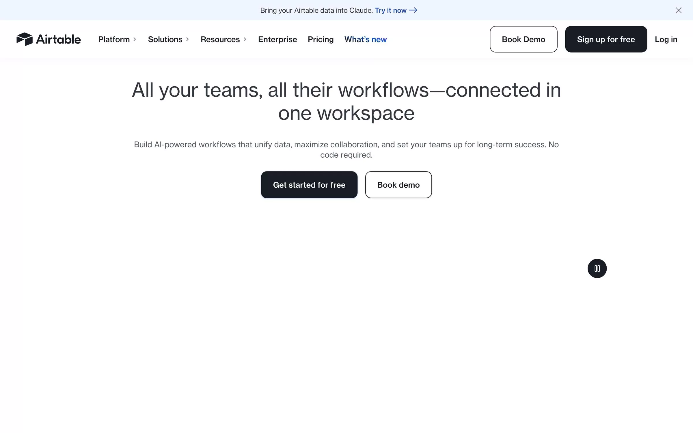 Airtable website