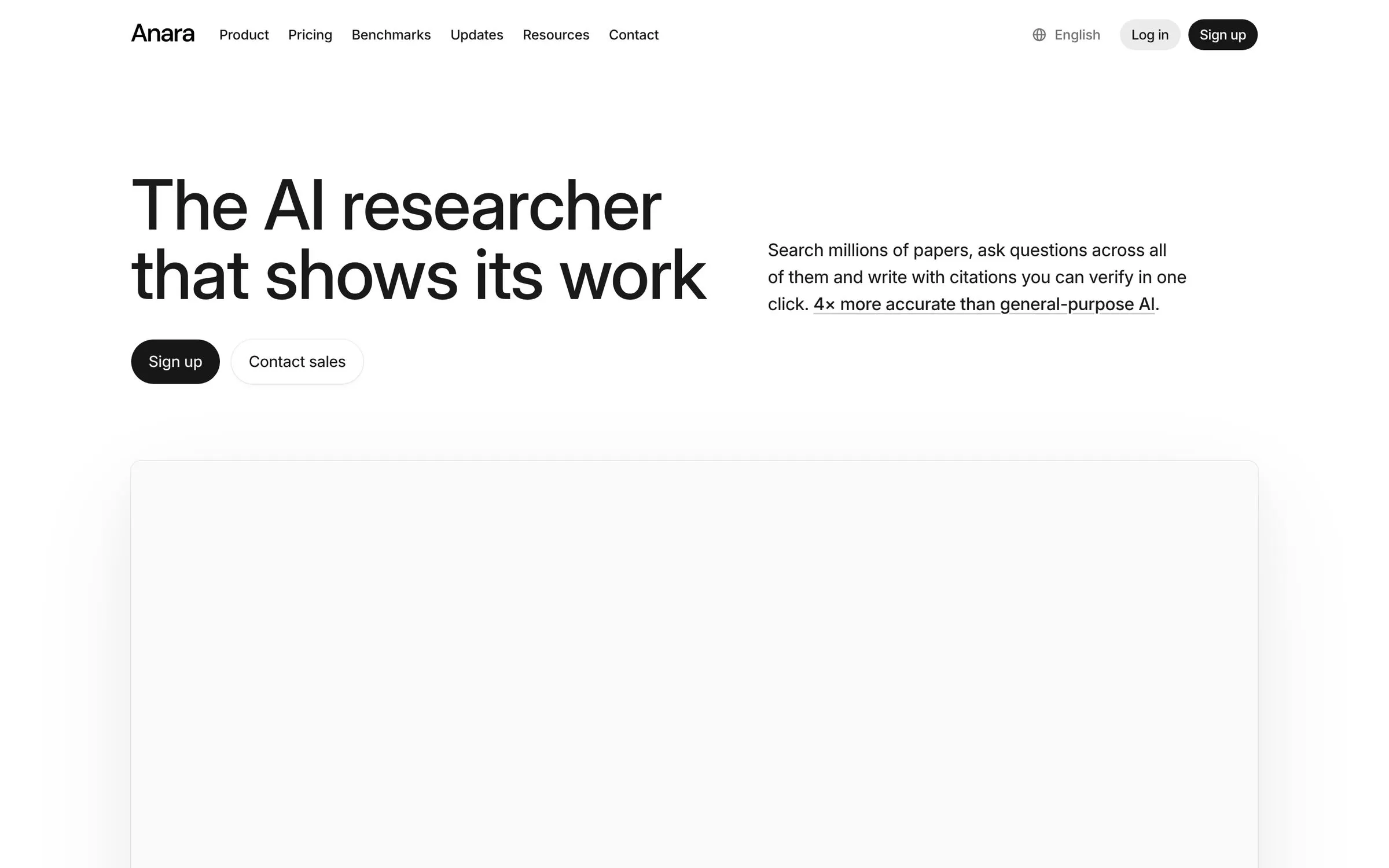 Anara website