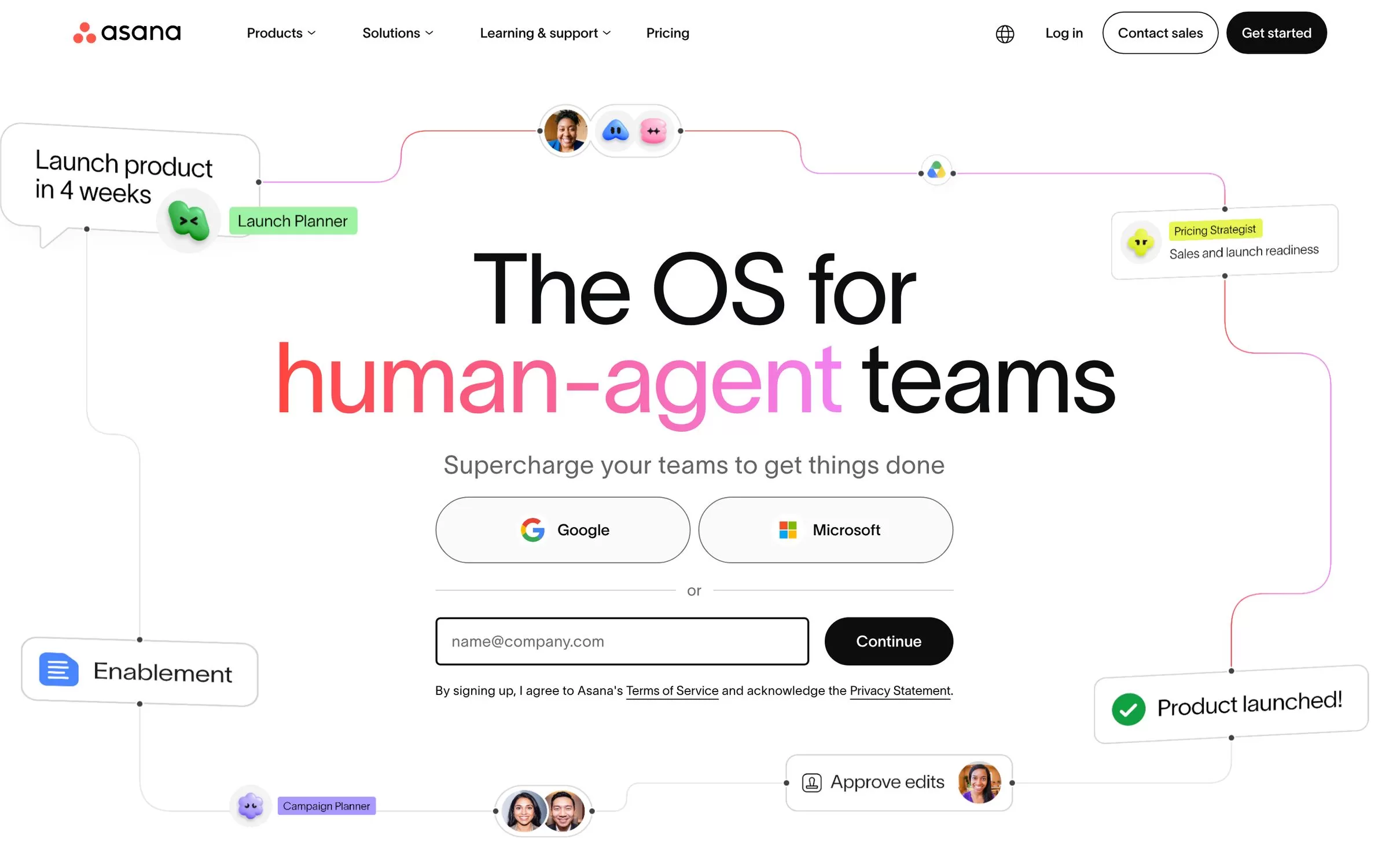 Asana website