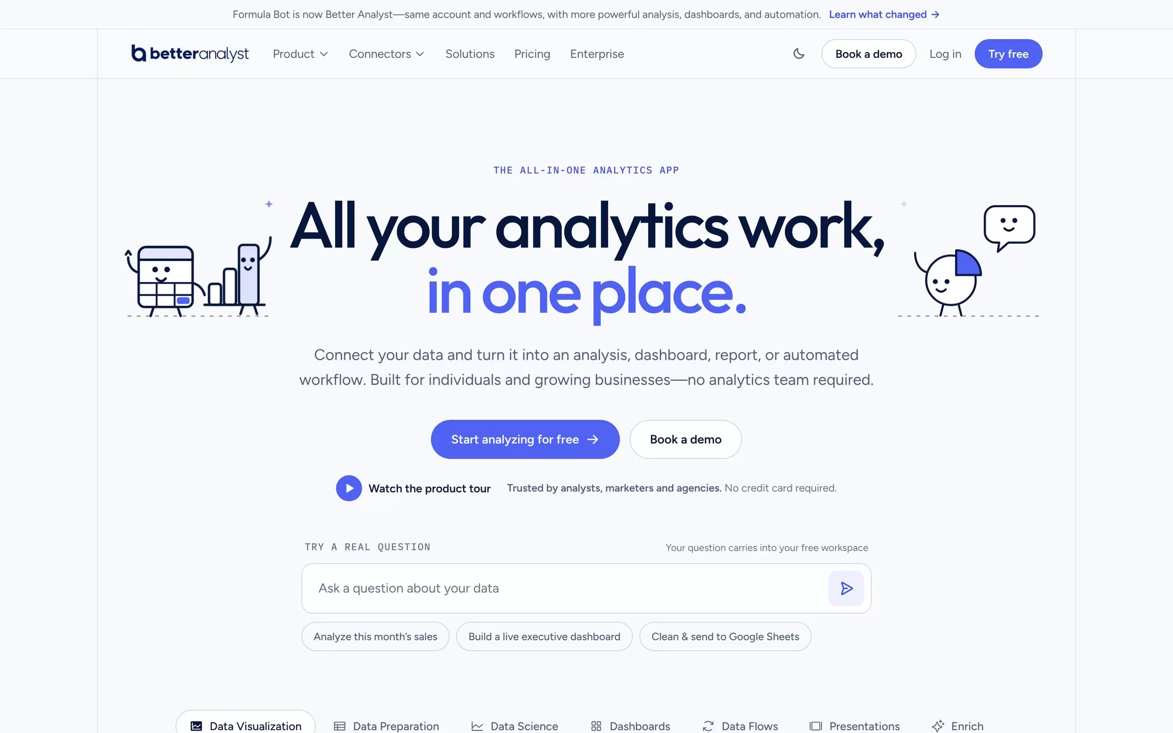 Better Analyst website