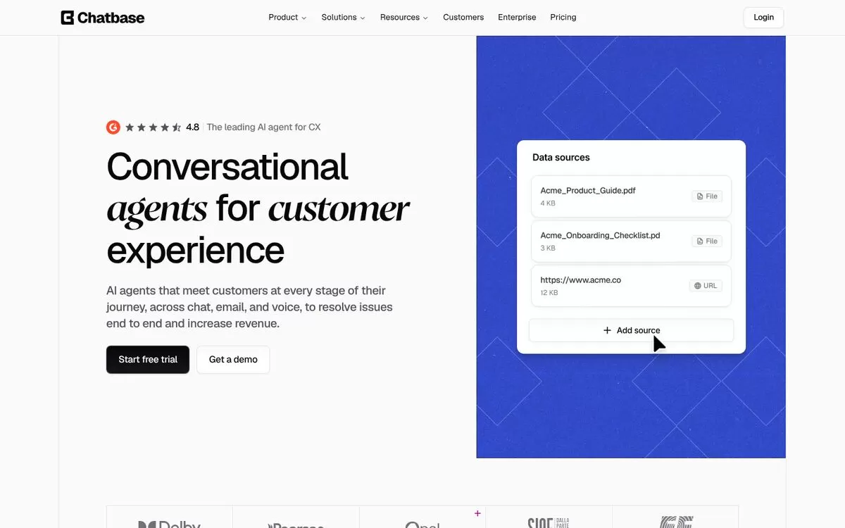 Chatbase website
