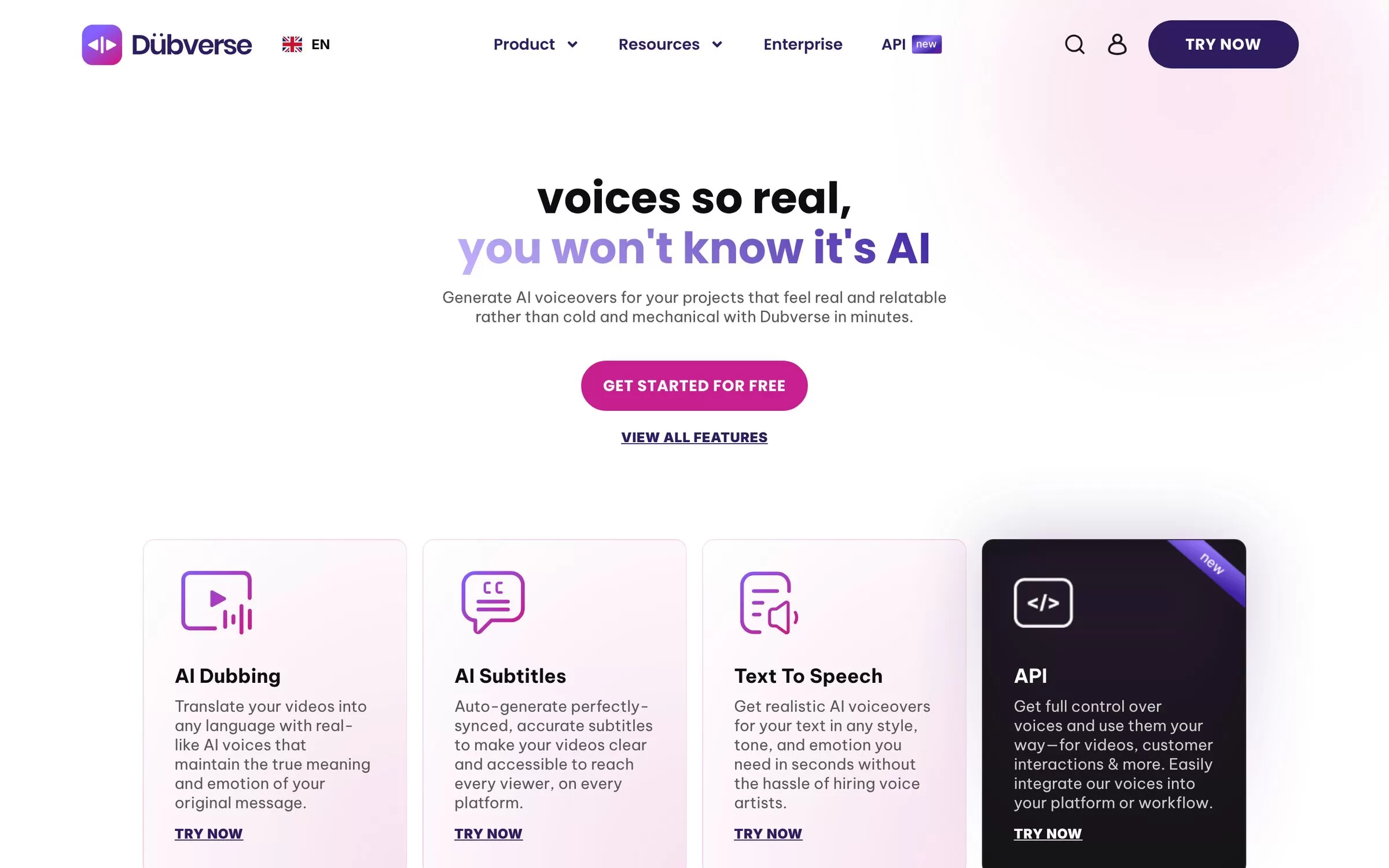 Dubverse website