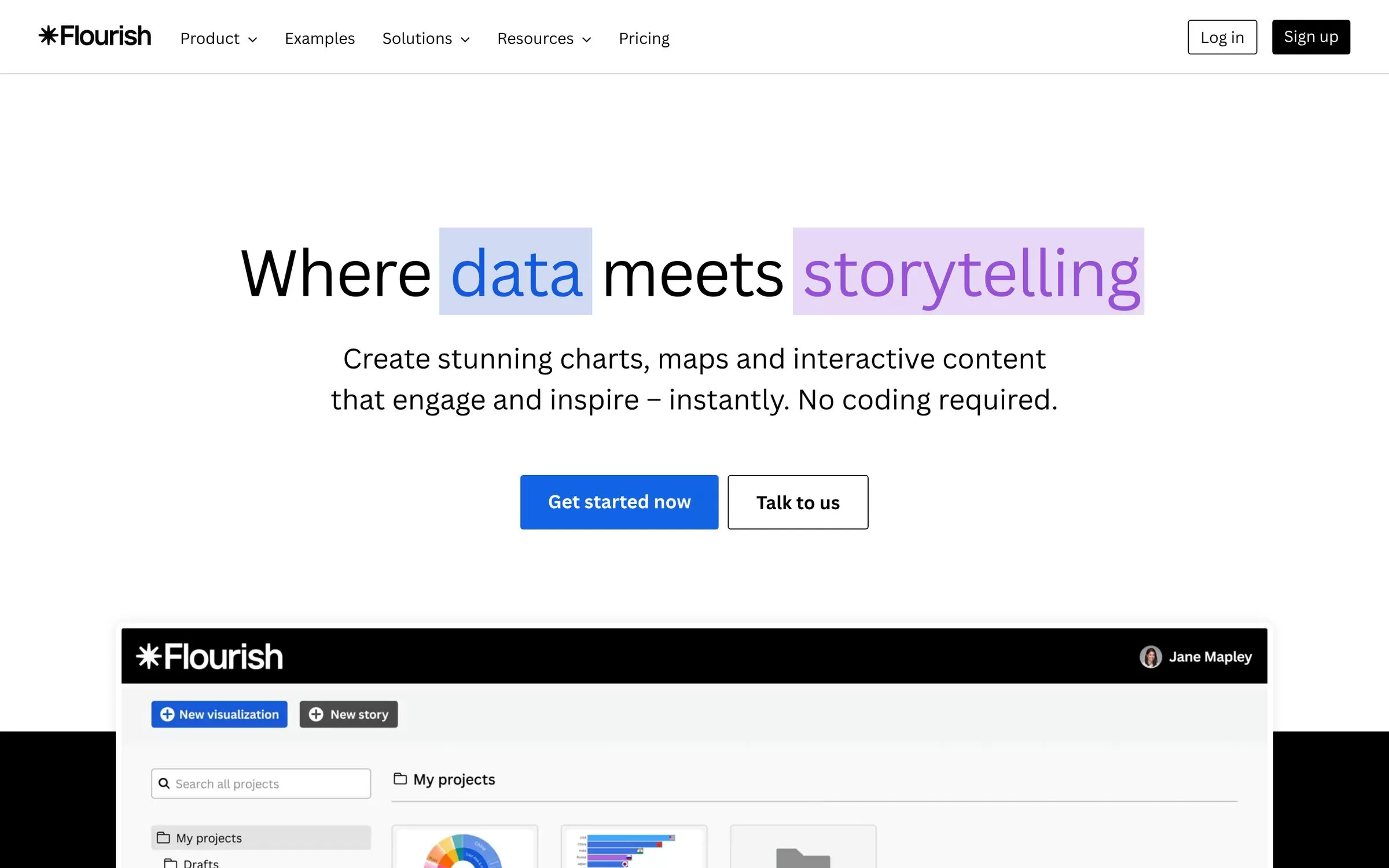Flourish website