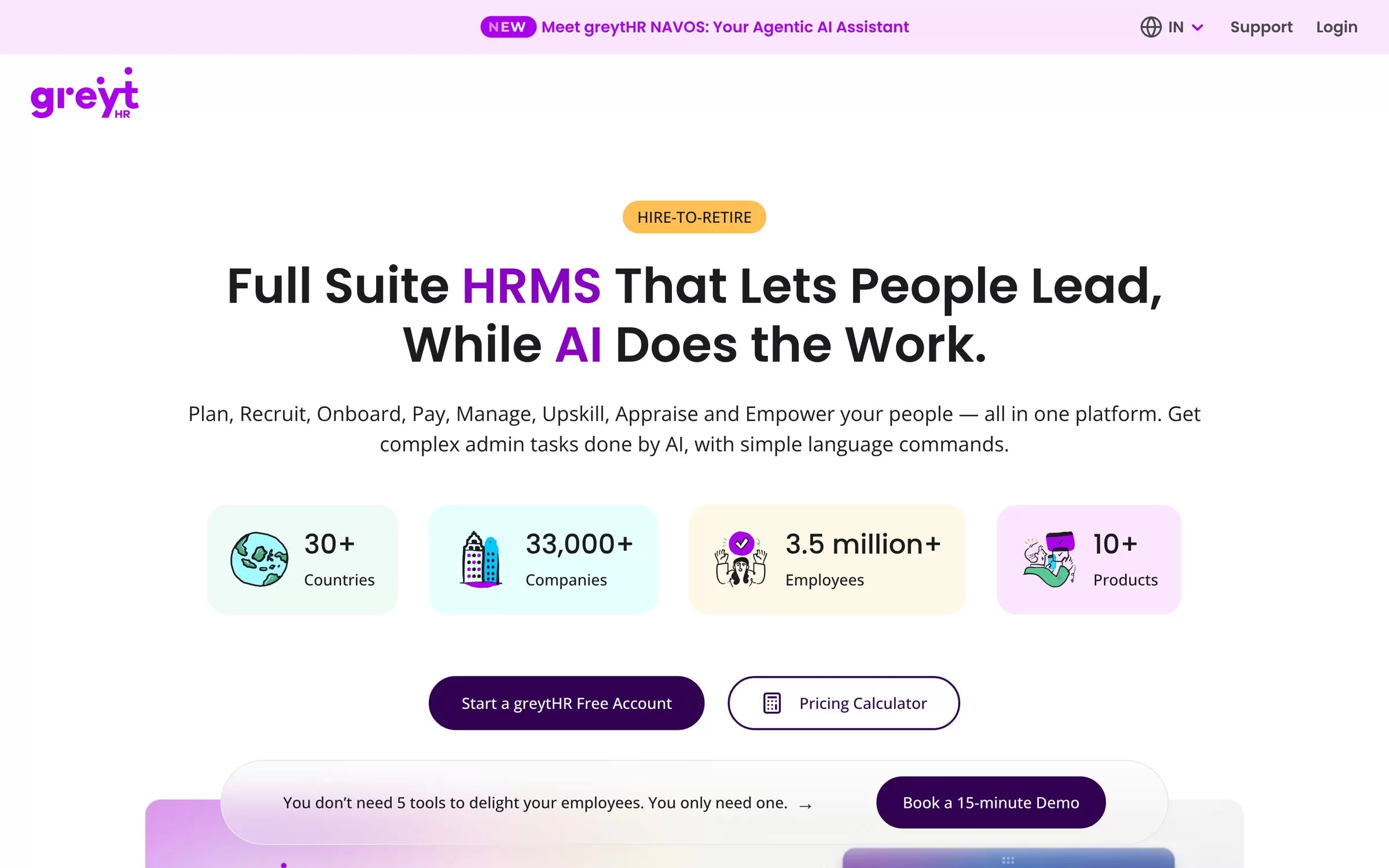 greytHR website