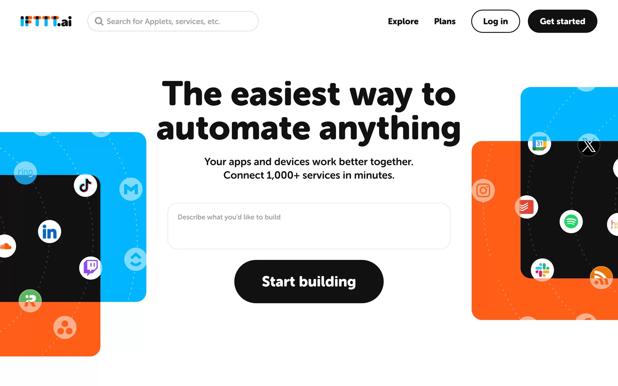 IFTTT website