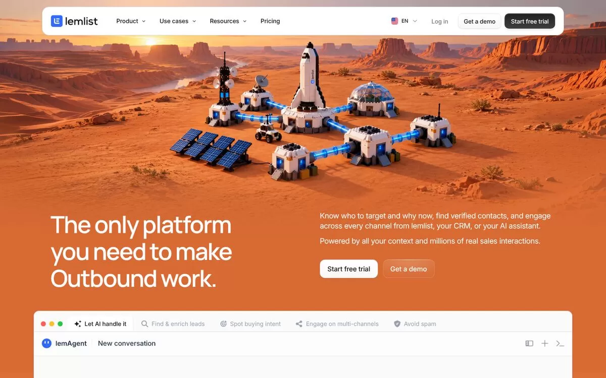 lemlist website
