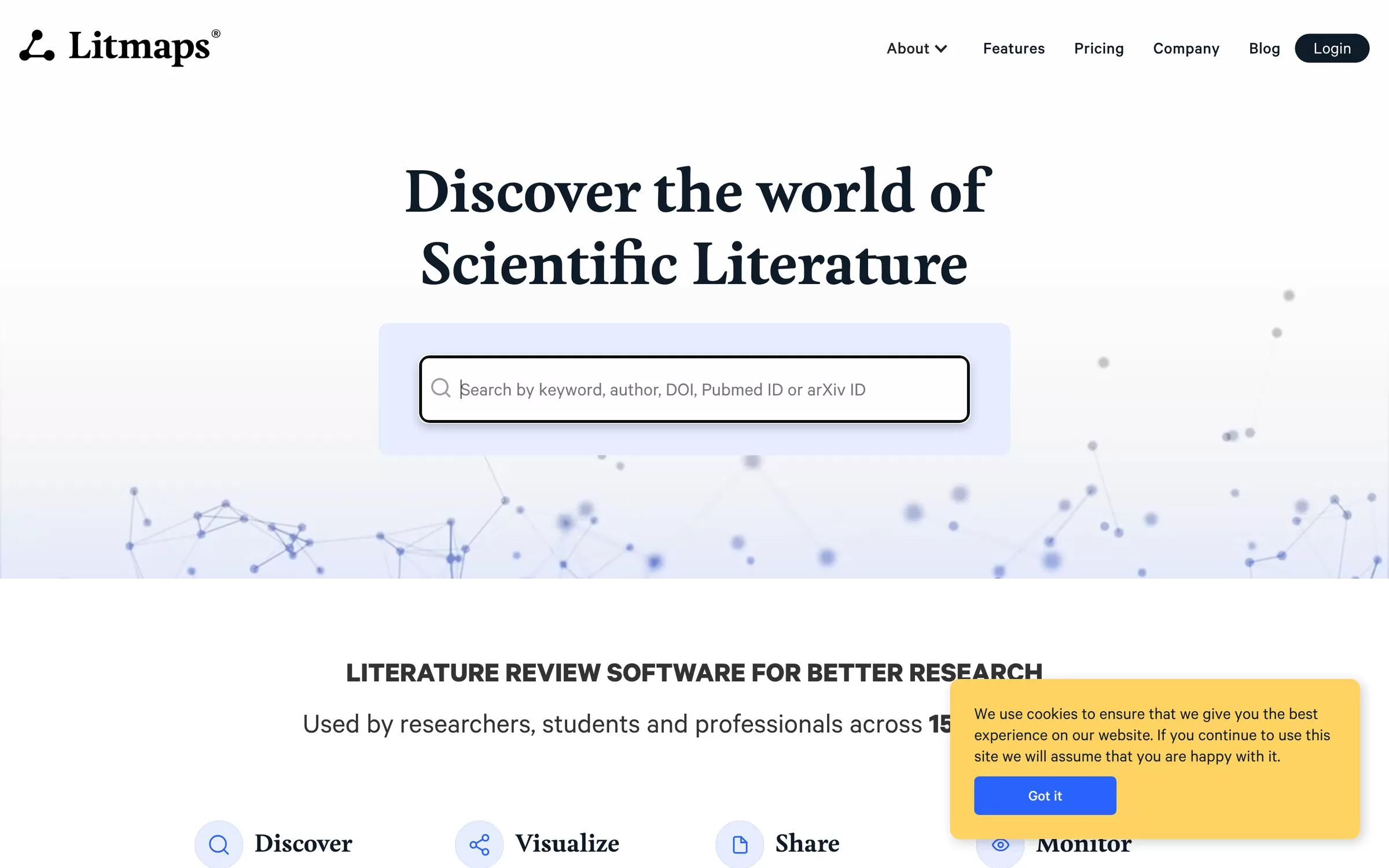 Litmaps website