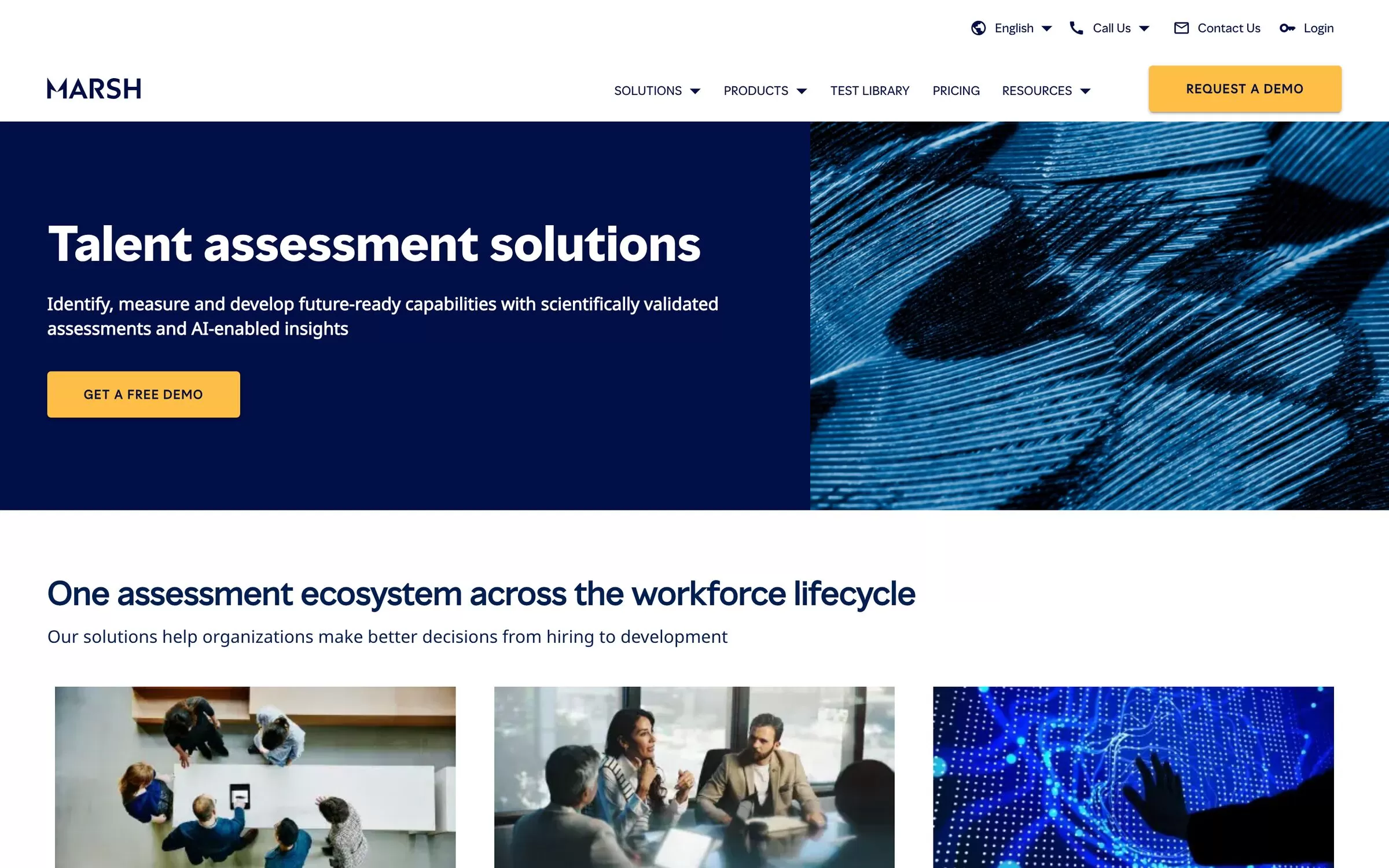 Mercer Mettl website