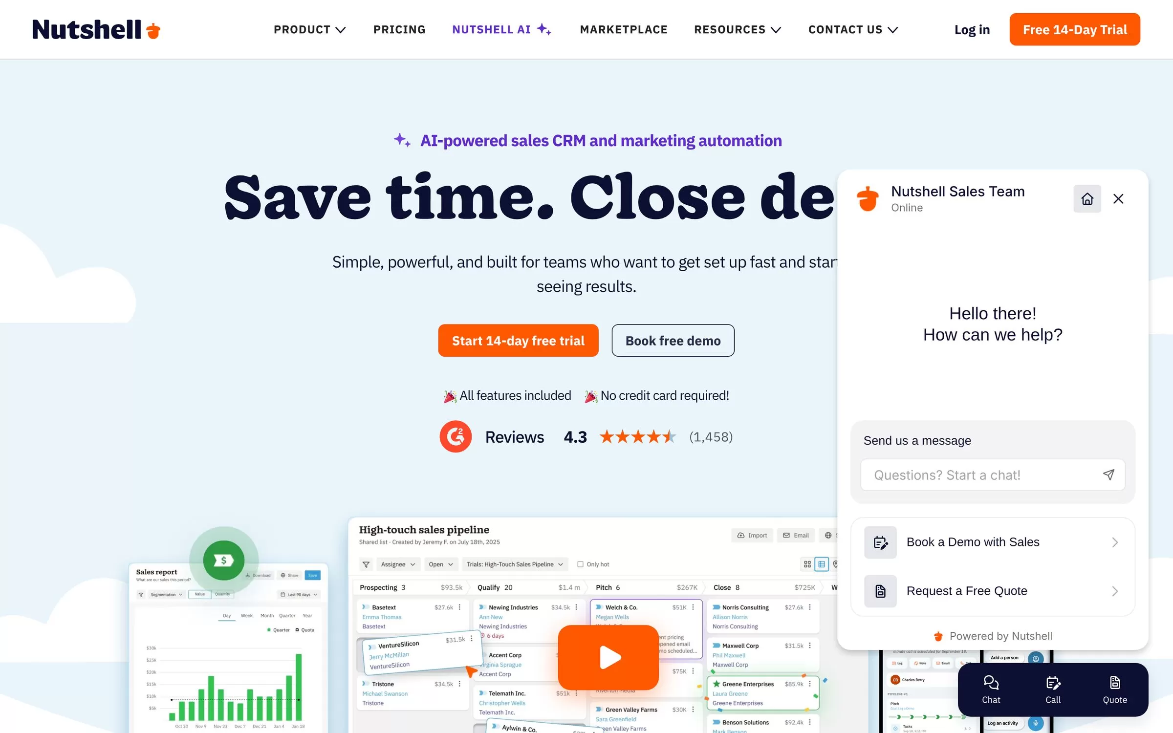 Nutshell website