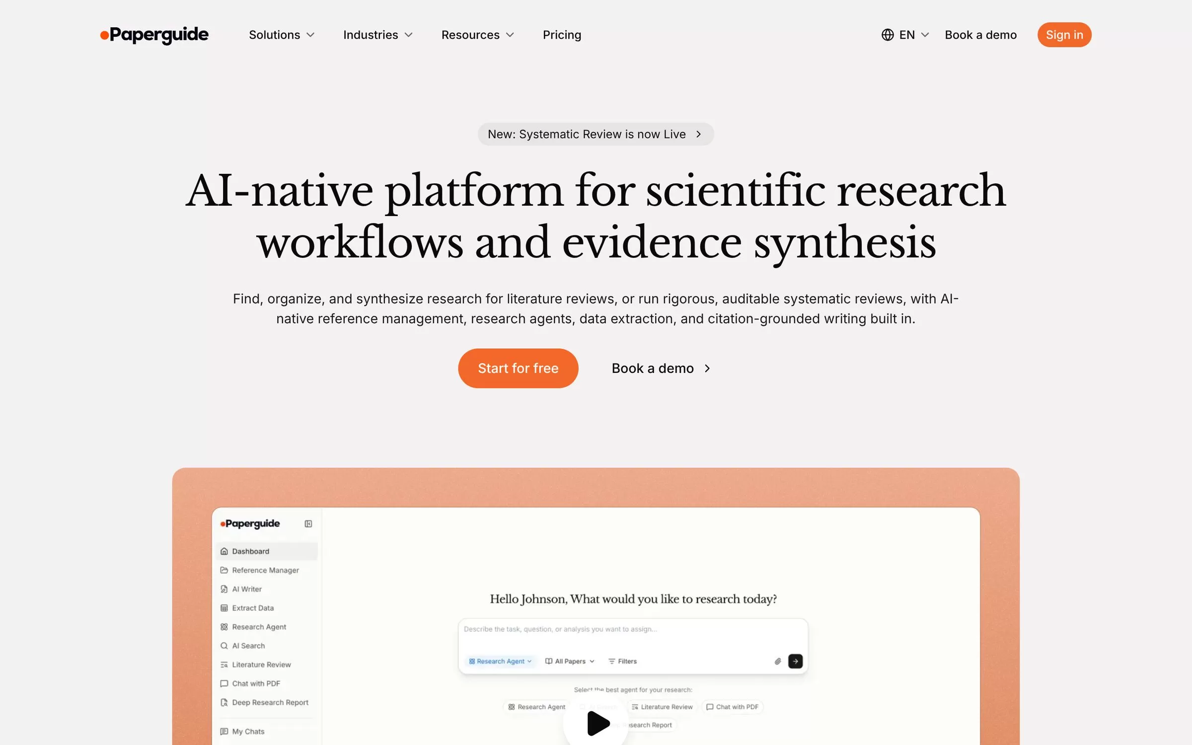 Paperguide website