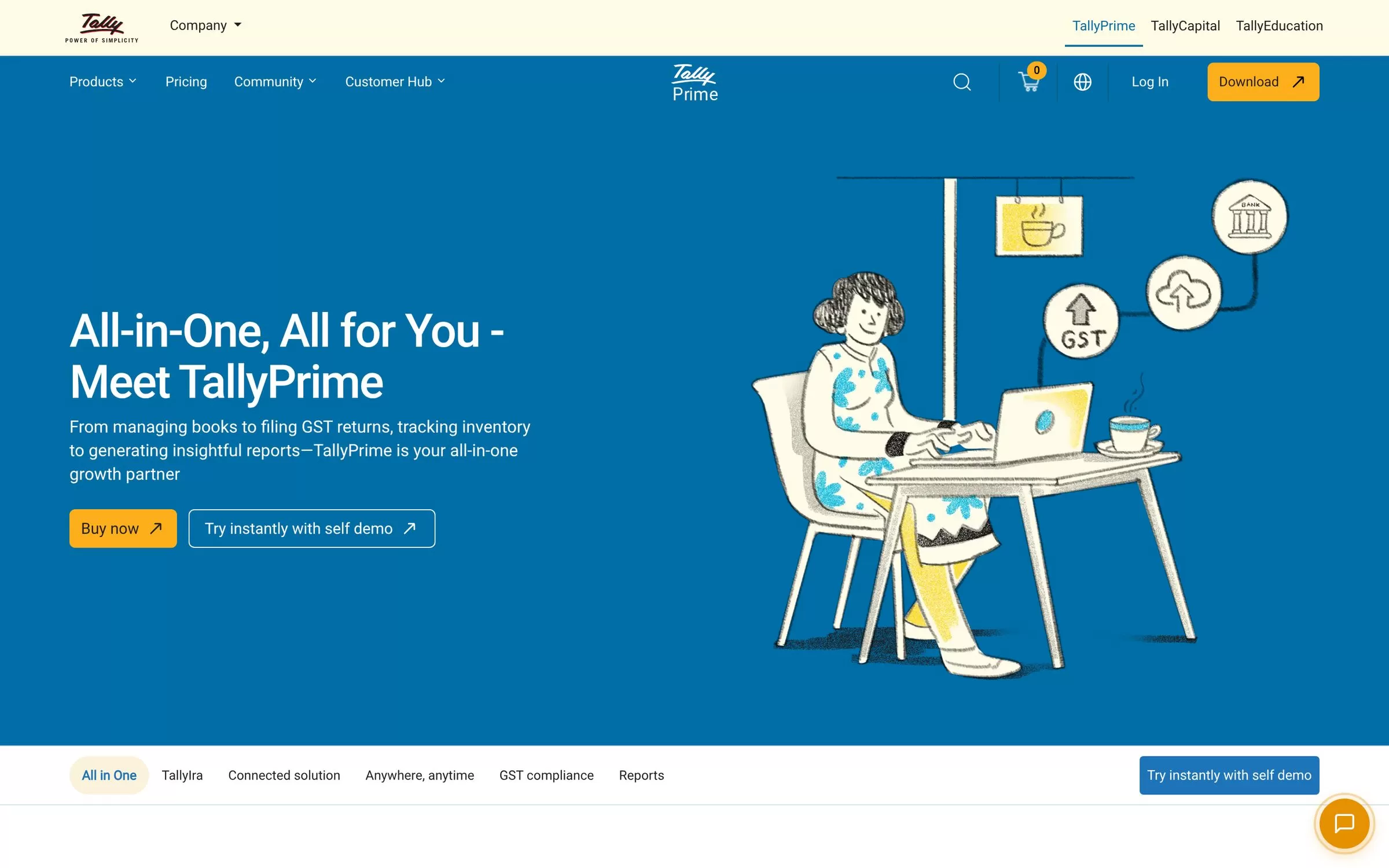 TallyPrime website
