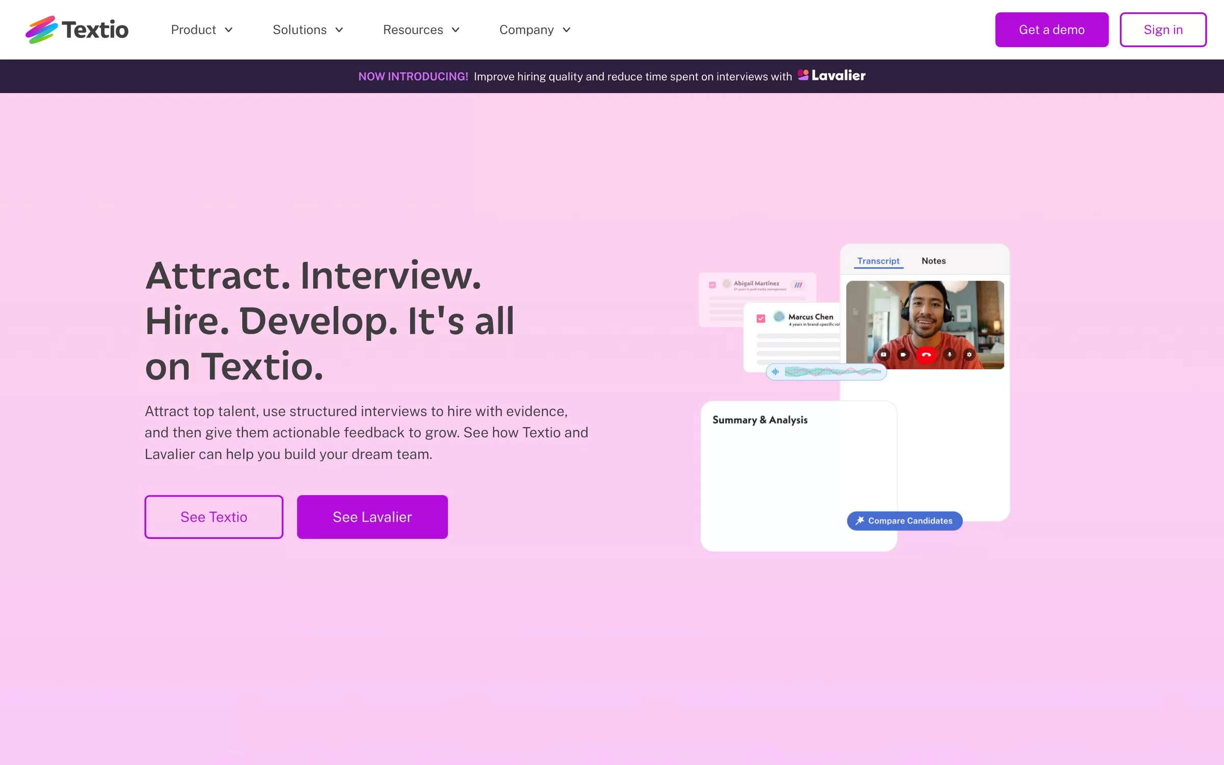 Textio website