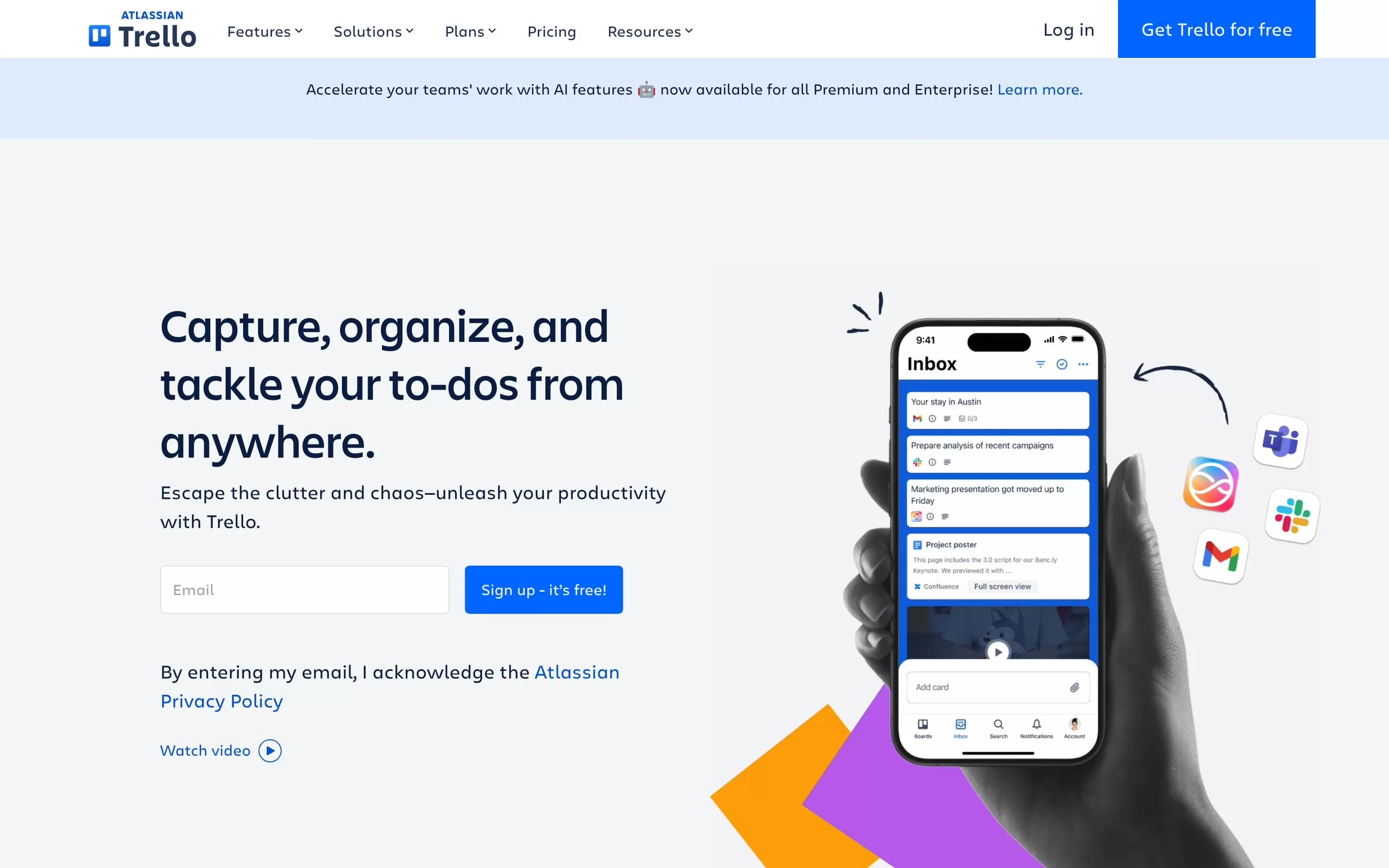 Trello website