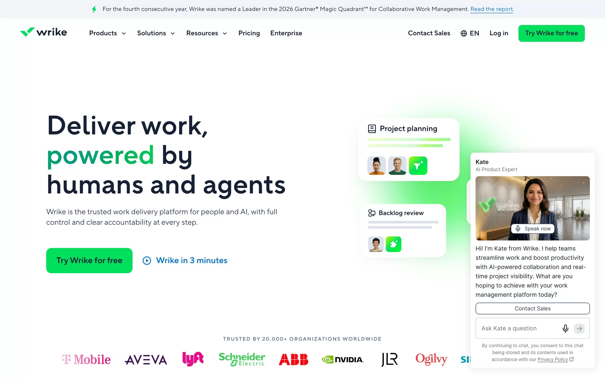 Wrike website