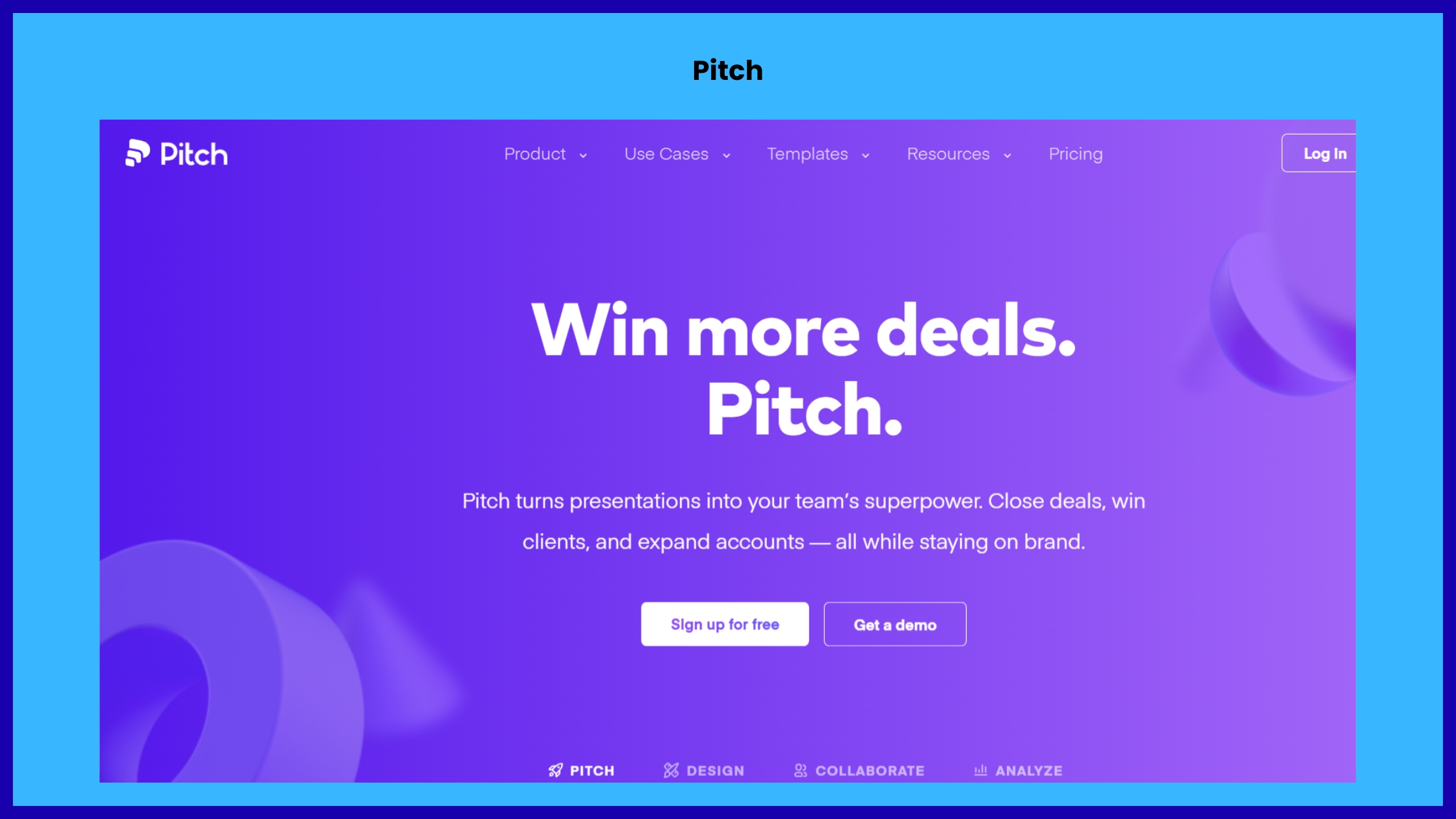 Pitch