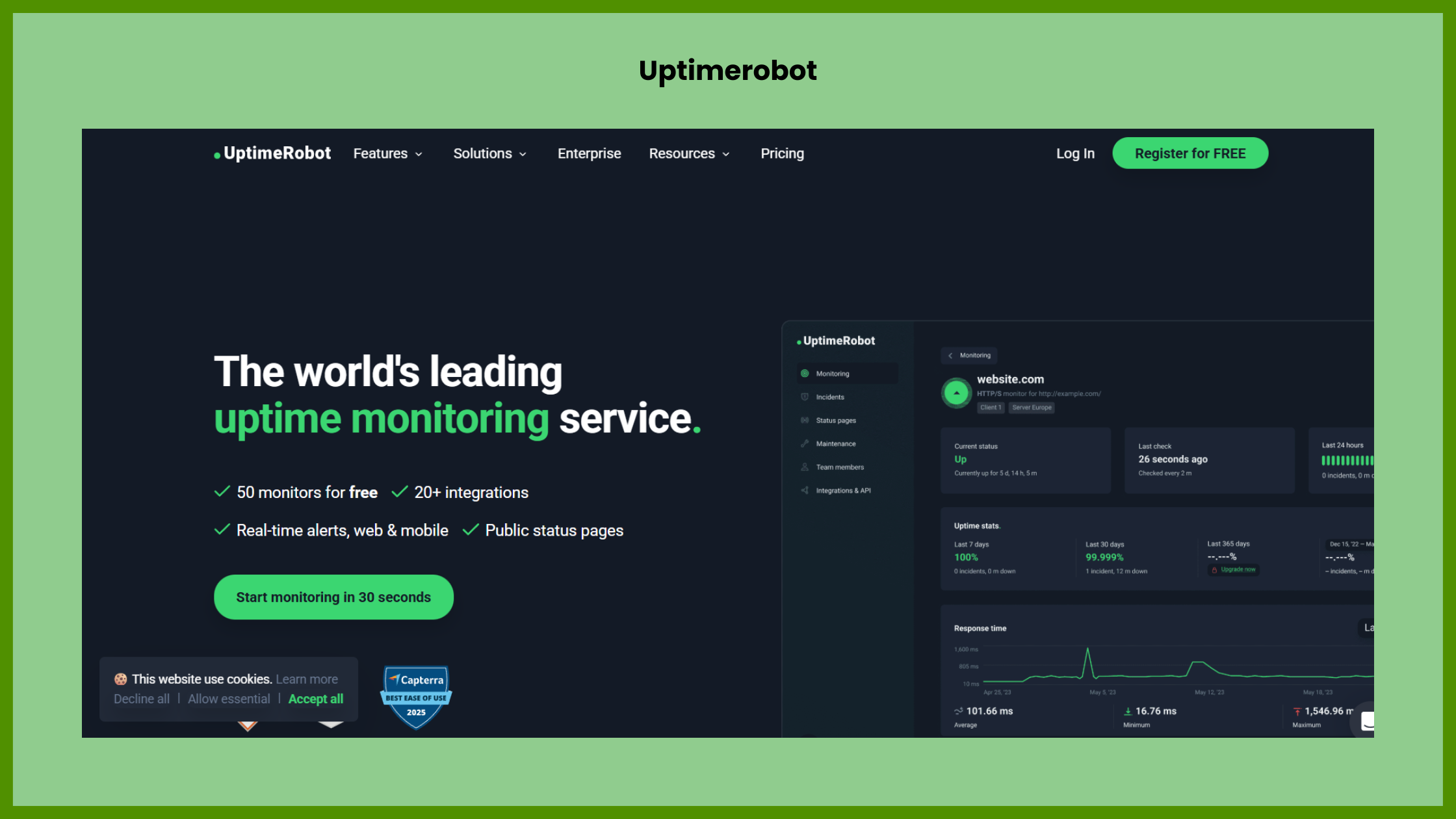 Automate Web Maintenance