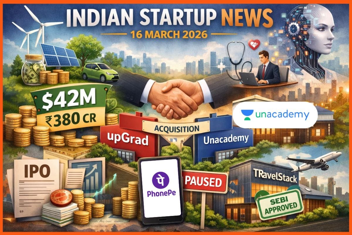Daily Indian Startup Funding Roundup & Key News - 17 March 2026: Velmenni Raises ₹30 Cr, Grapevine Bags $4.1M, RBI Fines Cashfree, & More