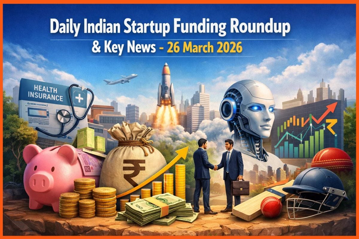 Daily Indian Startup Funding Roundup & News - 27 March 2026: MTandT Rentals Raises ₹100 Crore, Go Digit Faces ₹384 Cr Tax Notice, and More