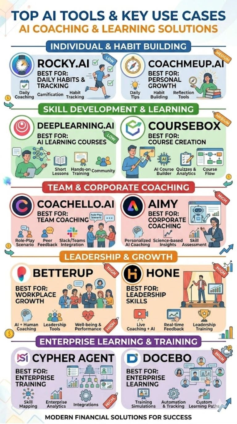 Best AI Coaching Tools for Learning & Growth