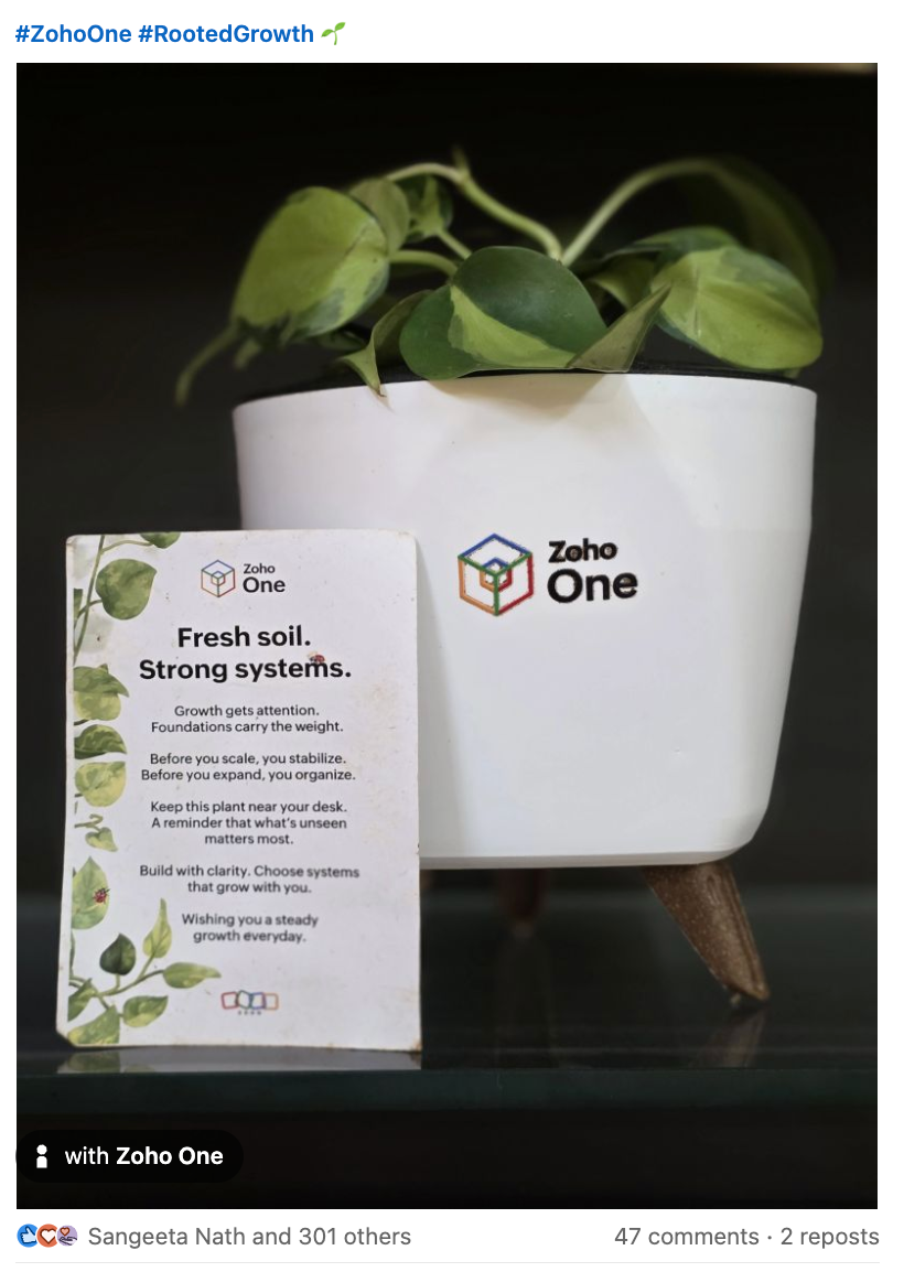 Planted, Not Pushed: This Zoho One Campaign Refreshed the B2B Marketing Playbook
