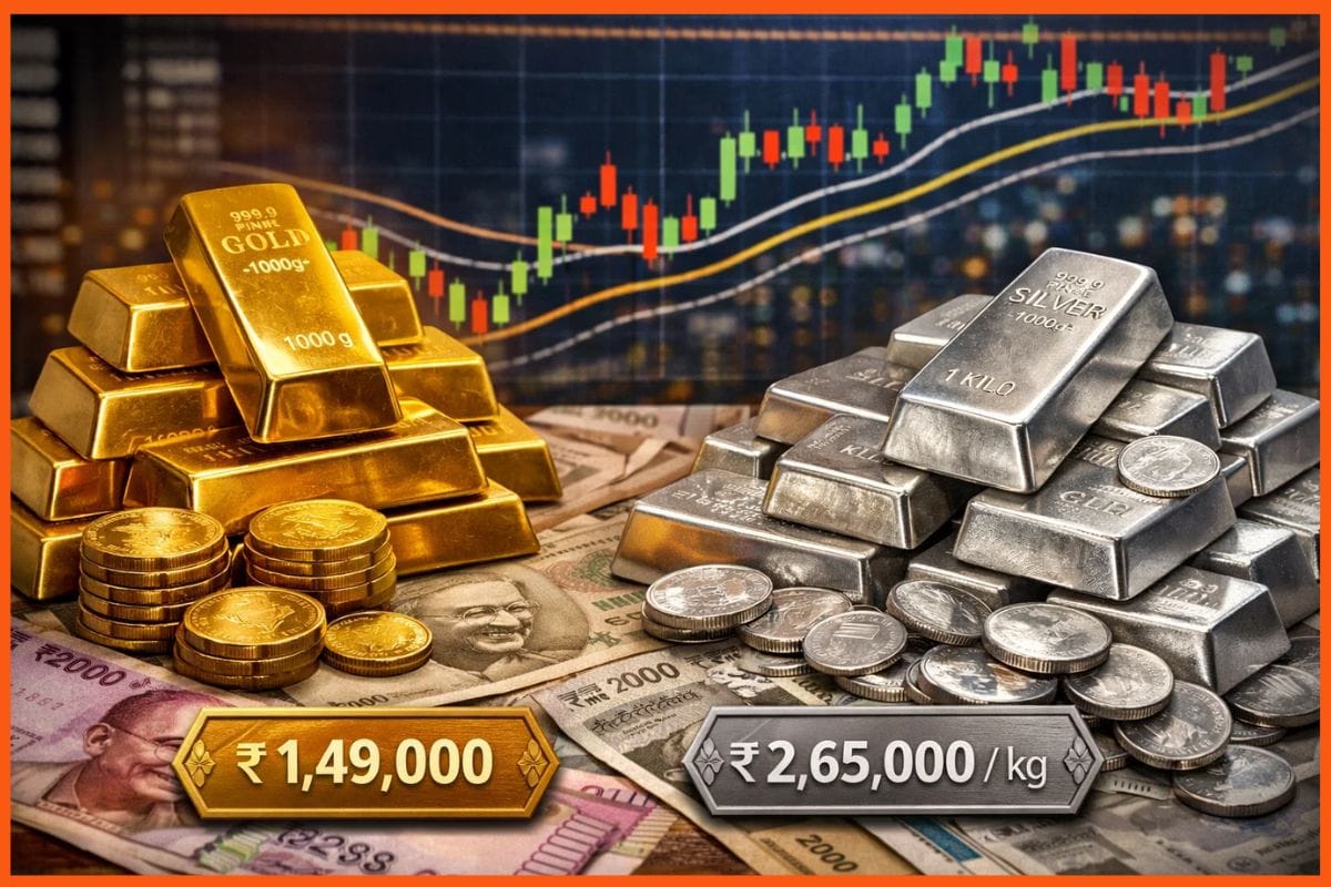 Gold and Silver Prices in India on 15 April 2026: Gold Extends Rally, Silver Rebounds Sharply Ahead of Akshaya Tritiya