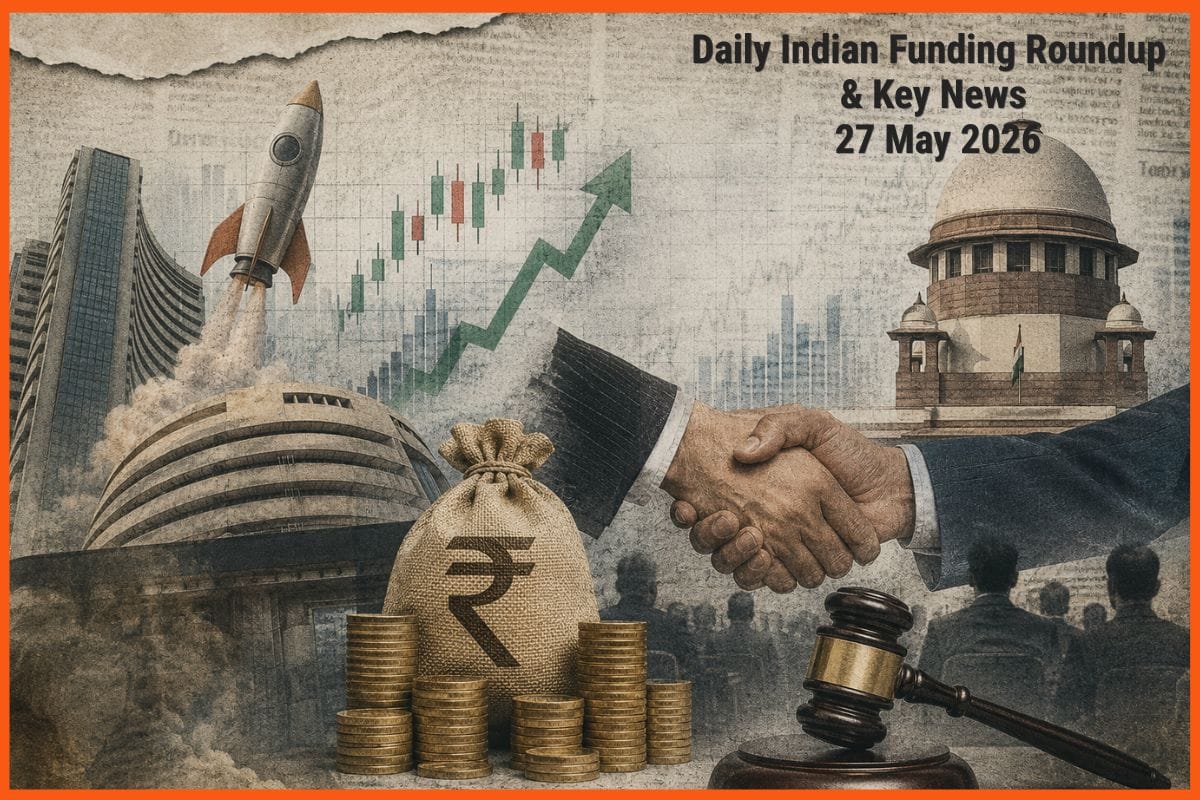 Daily India Startup Funding & Business Roundup - May 28, 2026: C2i Semiconductors Extends Series A to $16.7 Mn, Supreme Court Upholds 28% GST on Gaming