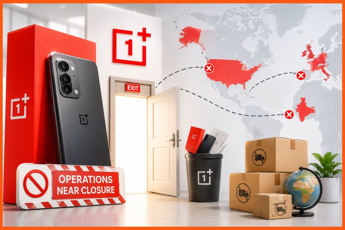 OnePlus Faces Major Market Exit as US, Europe and India Operations Near Closure